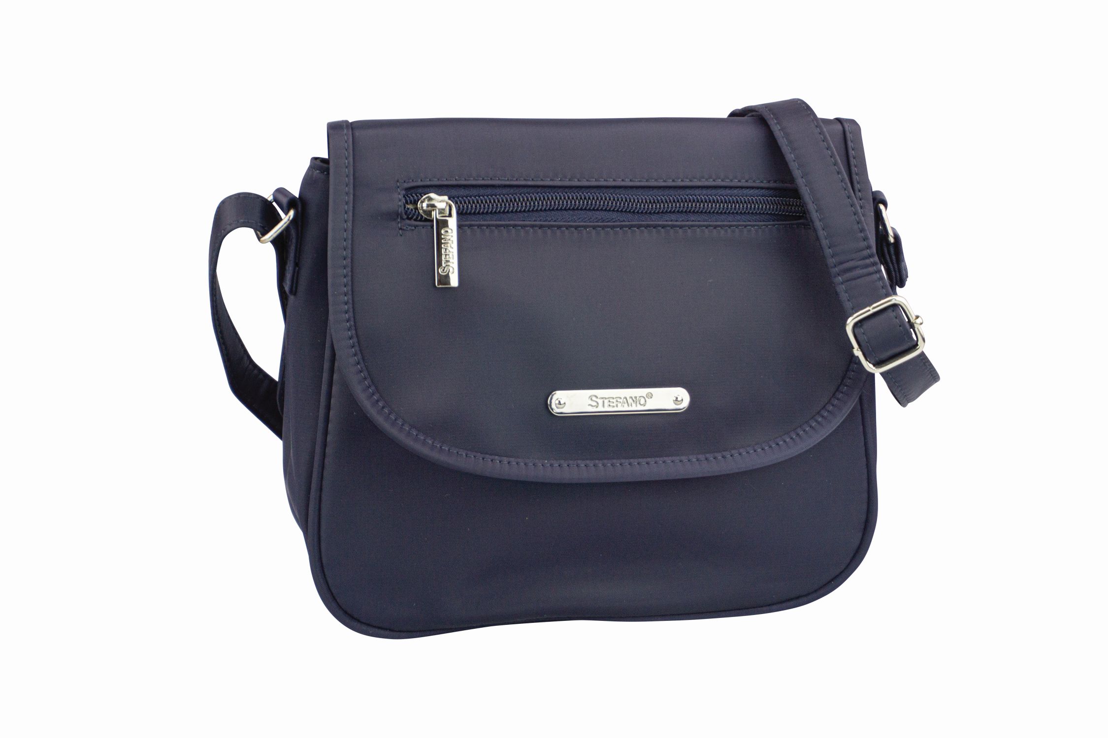 Überschlagtasche "Federleicht" in blau von Stefano aus Nylon - 917-134-65