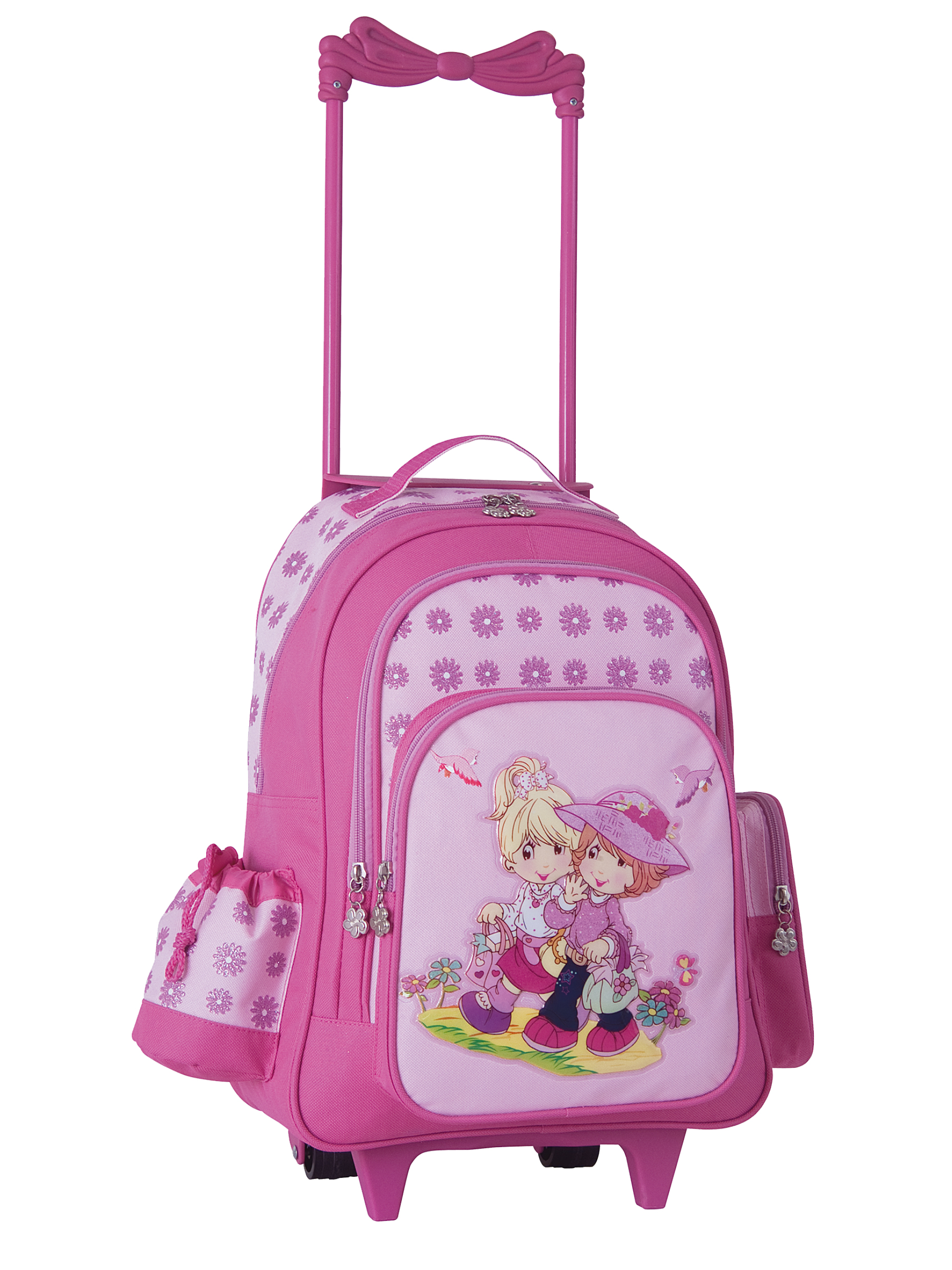 Trolley für Kinder von Stefano mit Motiv Mädchen in pink - 1301-47-80