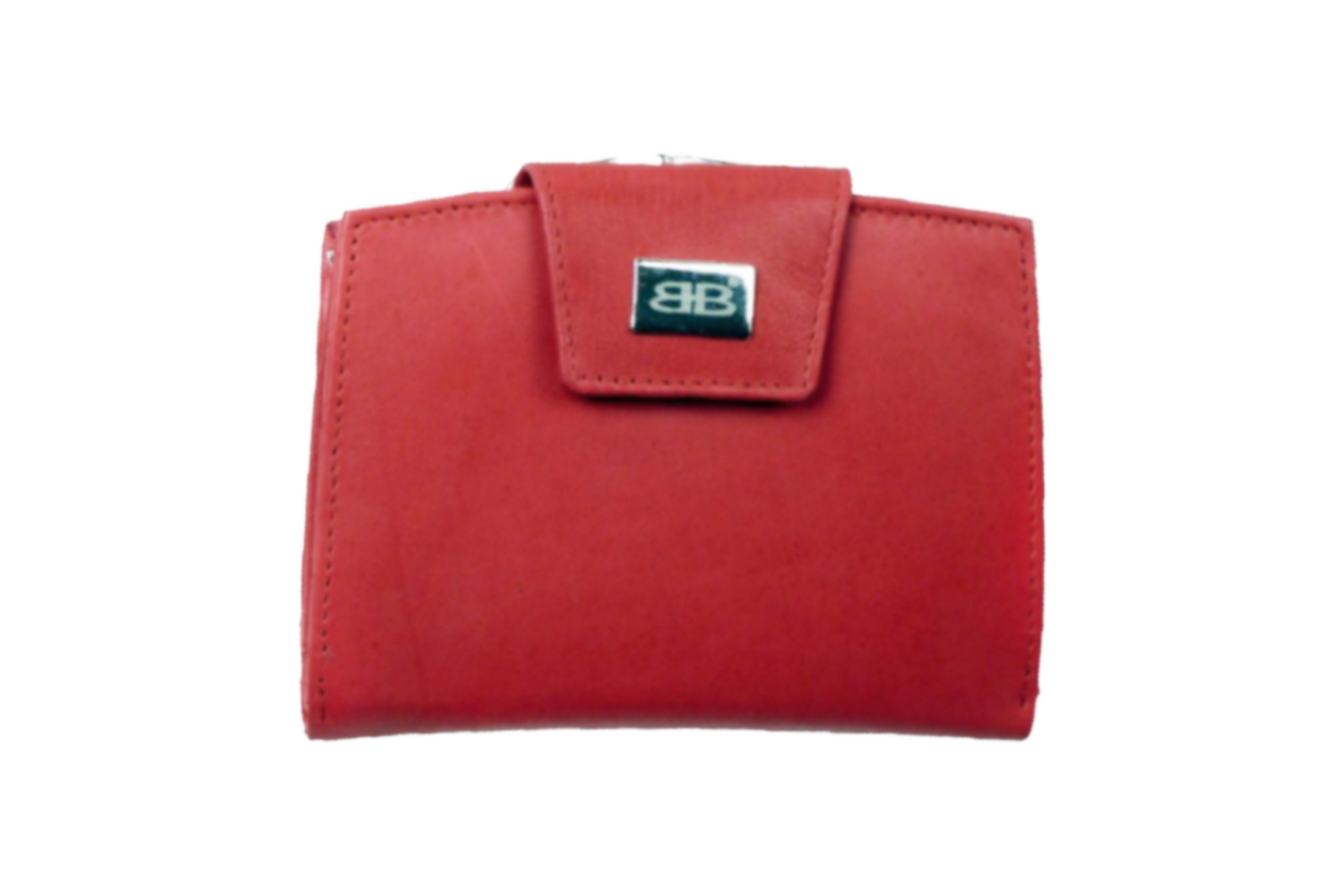 Damenbörse mit Bügel Bügelbörse in rot von Bernardo Bossi LEDER RFID - 853-019-70