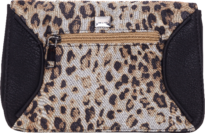 Clutch Abendtasche mit Leoparden Druck von Bernardo Bossi - 307-01-99