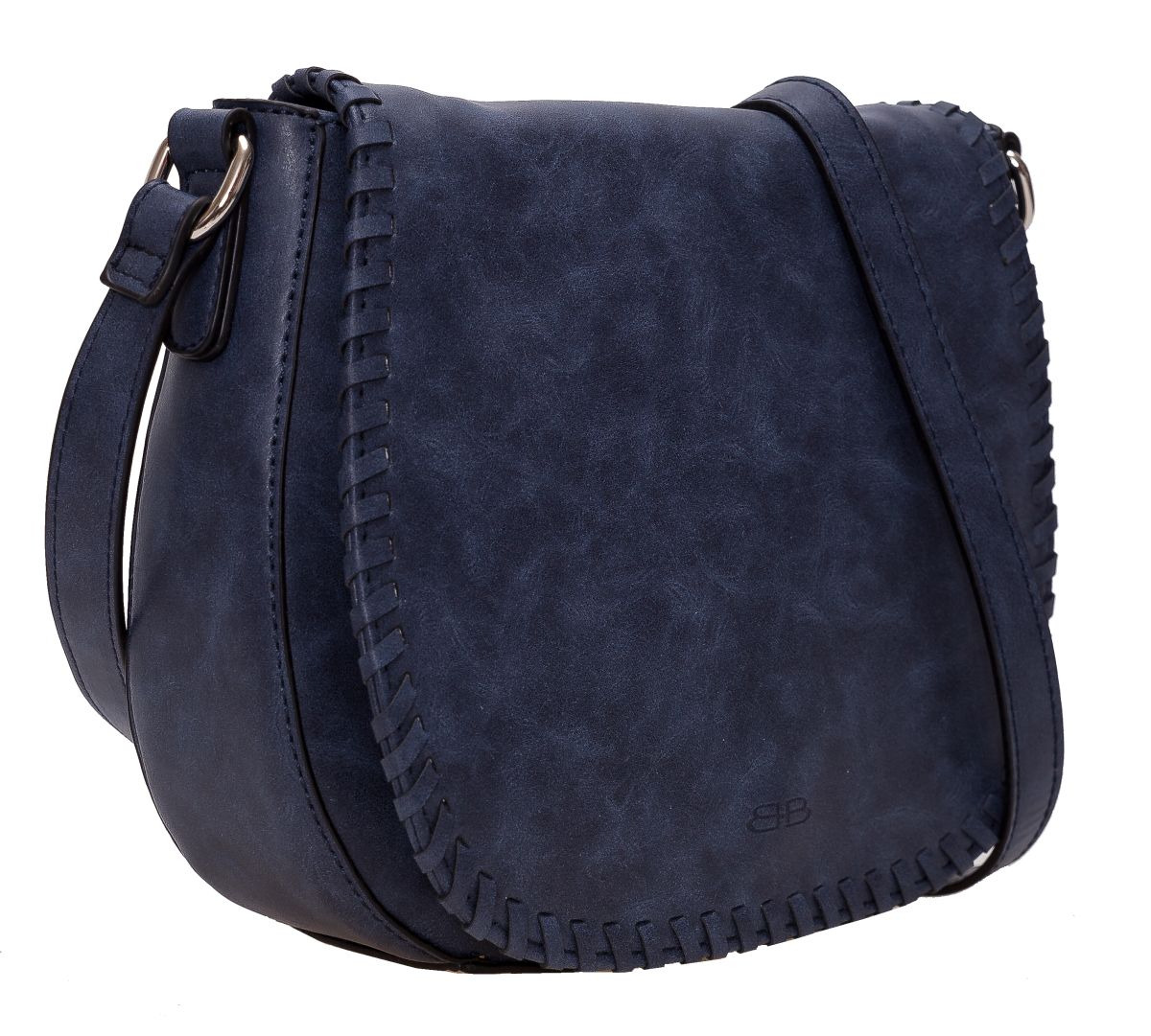 Überschlagtasche Umhängetasche saddle bag in blau - 460-419-65